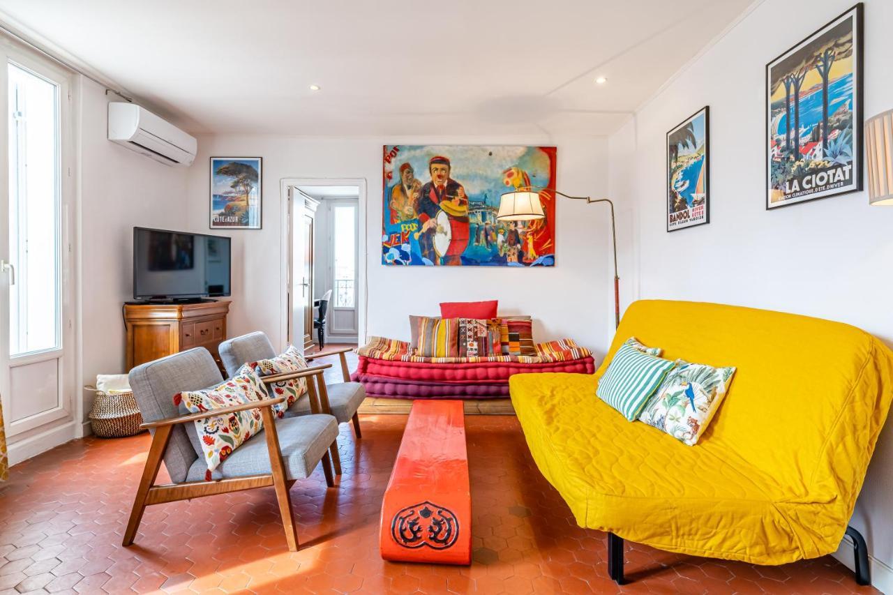 Balcon Filant, Vue 180, Store, Netflix, Clim ,Ascenseur, T2, Acces Avec Code Apartamento Marsella Exterior foto