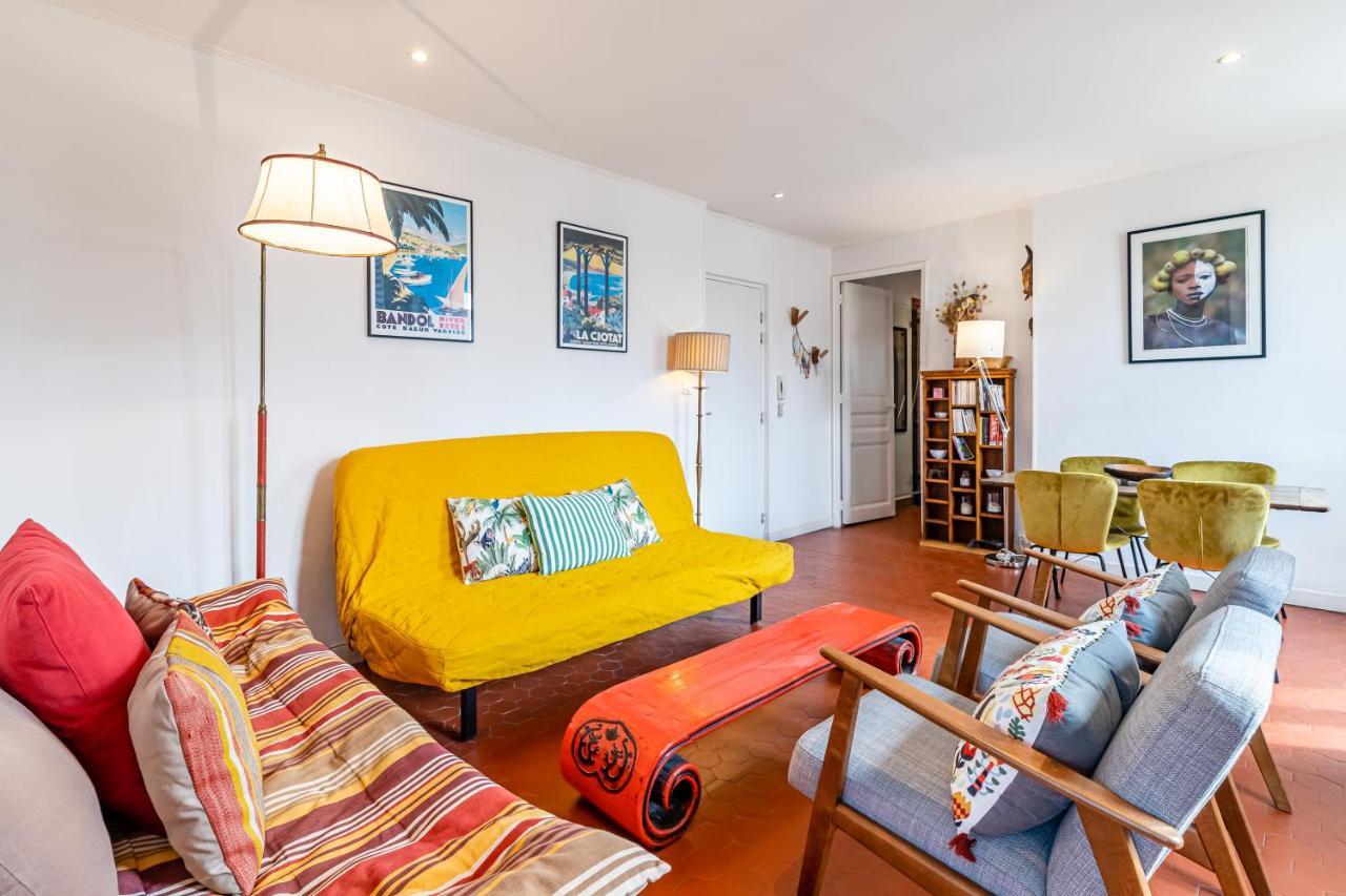 Balcon Filant, Vue 180, Store, Netflix, Clim ,Ascenseur, T2, Acces Avec Code Apartamento Marsella Exterior foto